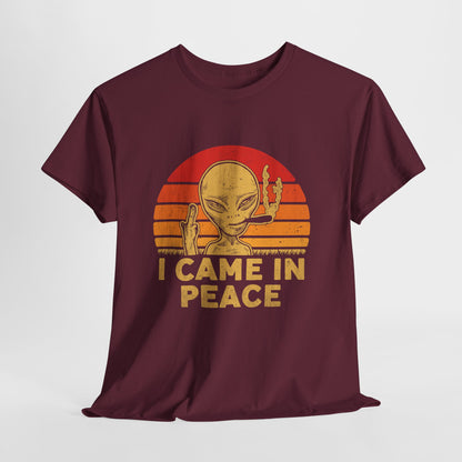 Przybywam w pokoju - I Came in peace – obcy w retro klimacie