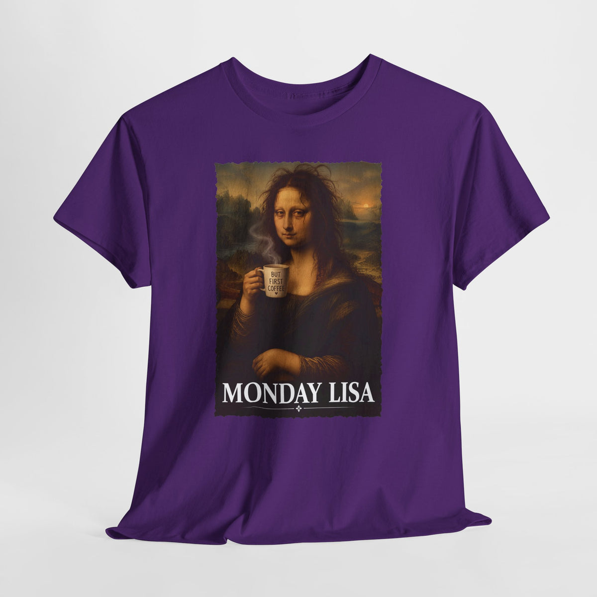 Monday Lisa - koszulka dla tych, co najpierw piją kawę