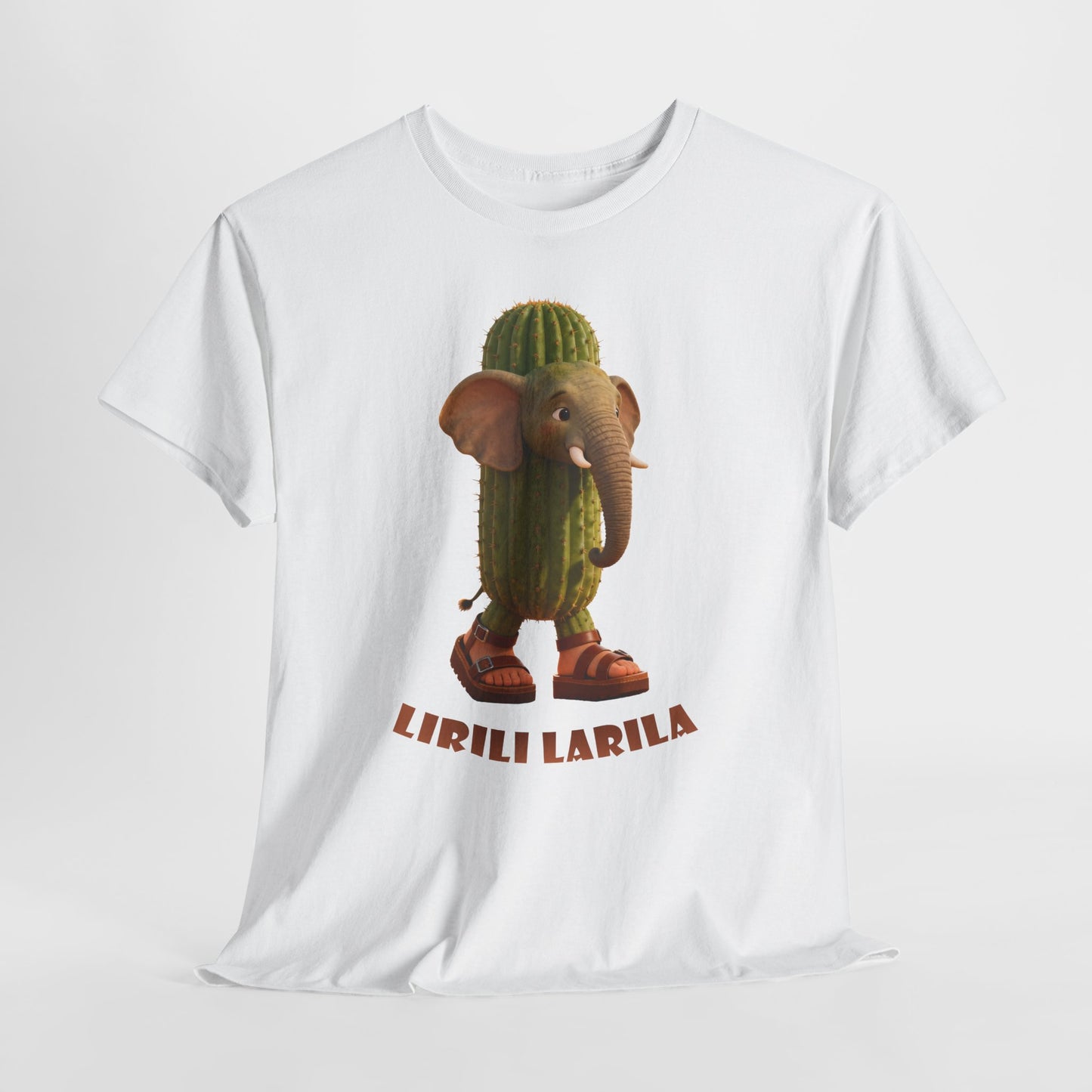 Lirili Larila - słoń-kaktus w sandałach - Italiano Brain Rot