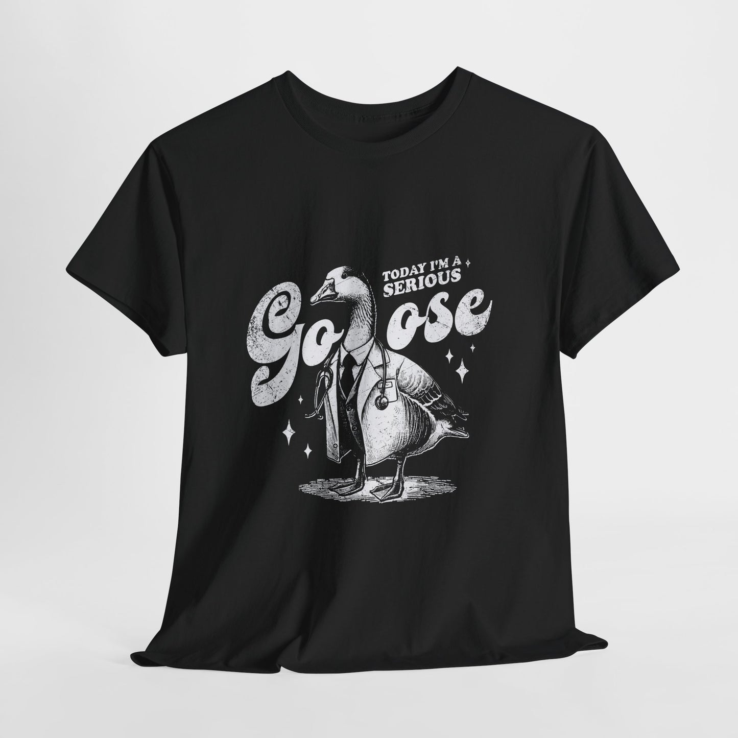 Today I'm a Serious Goose - gęś doktor
