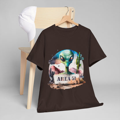 Area 51 - Strefa 51, Roswell – akwarelowy vibe