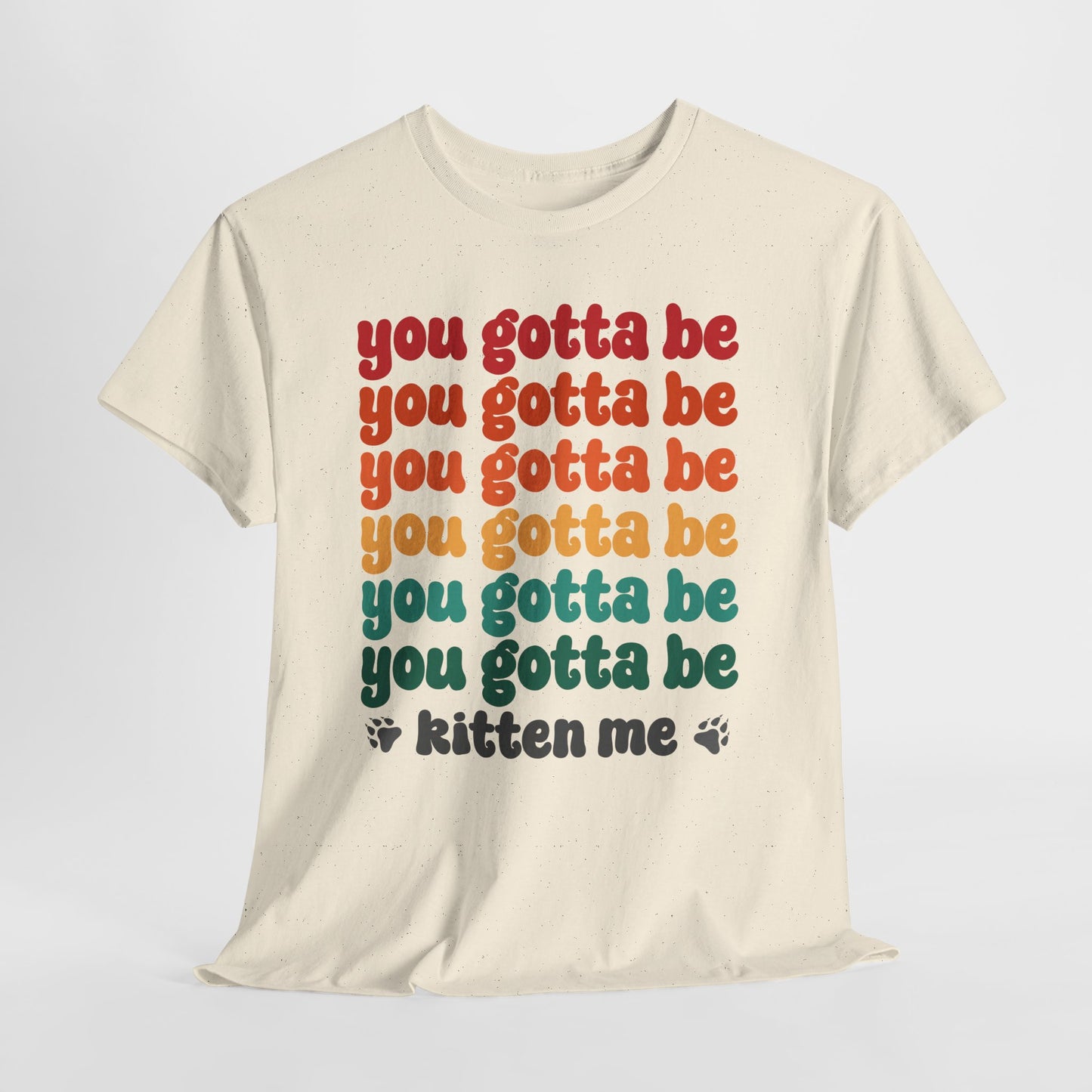You Gotta Be… Kitten Me - koci tekst w retro kolorach