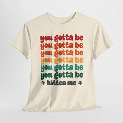 You Gotta Be… Kitten Me - koci tekst w retro kolorach