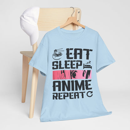 Eat Sleep Anime Repeat - idealny dzień - ramen i anime vibe