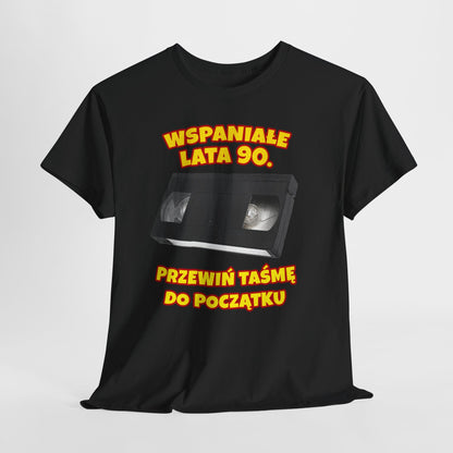 Przewiń taśmę do początku - kaseta VHS - wspaniałe lata 90.