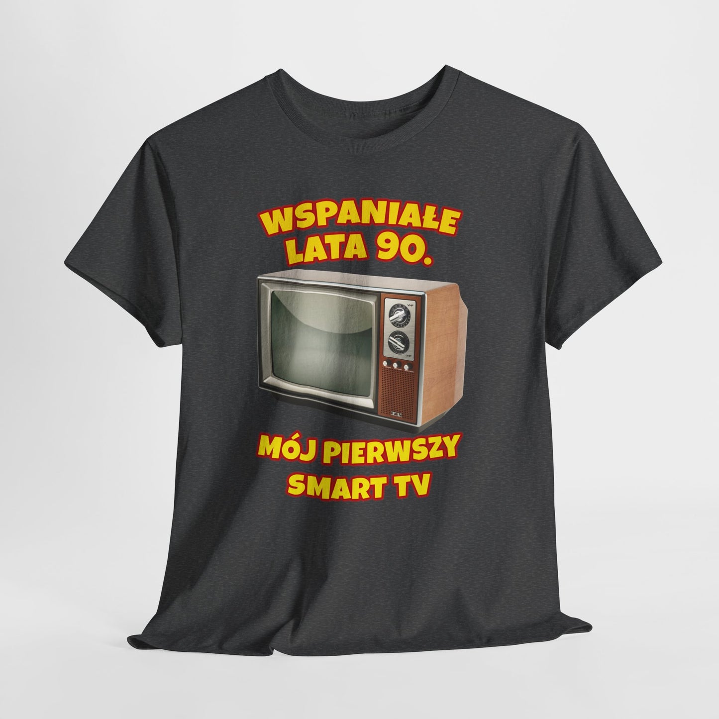 Mój pierwszy „smart TV” - wspaniałe lata 90. - koszulka retro