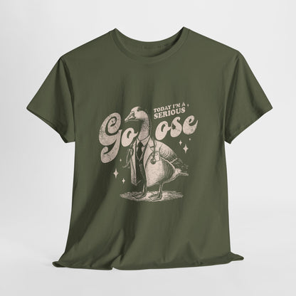 Today I'm a Serious Goose - gęś doktor