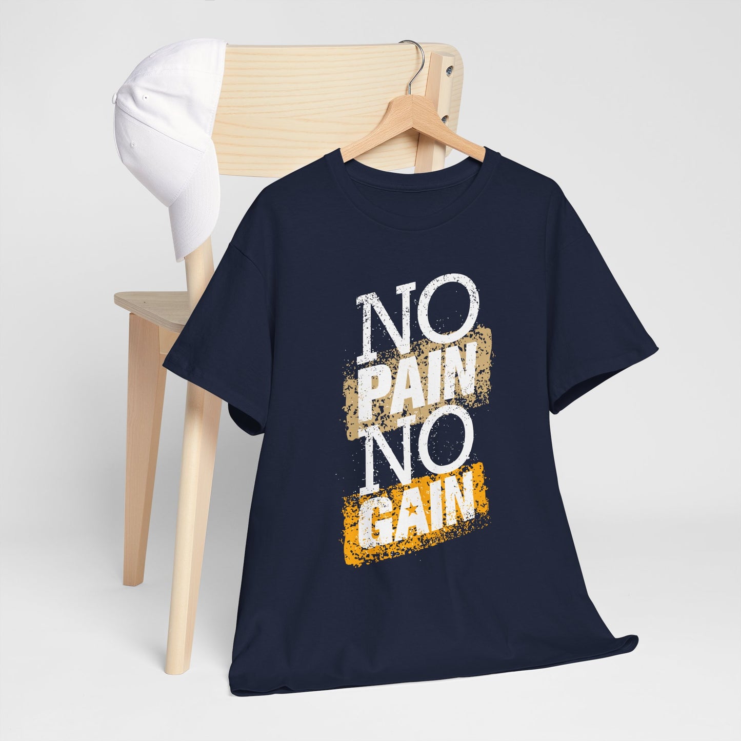 Koszulka No Pain No Gain - motyw treningowy