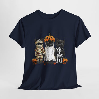 Kocia Banda na Halloween - mumia, duch i szkielet