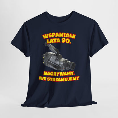 Nagrywamy, nie streamujemy - wspaniałe lata 90. - retro kamera vhs