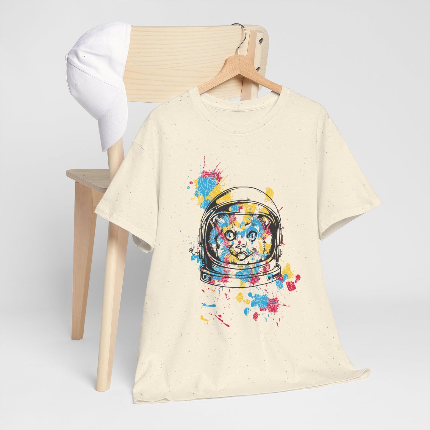 Cosmic Splash Cat - neonowy kot astronauta