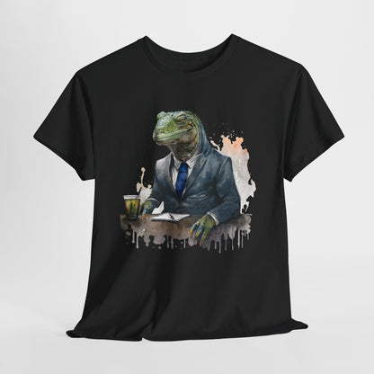 Reptilianin w garniturze - zimna krew w biznesie