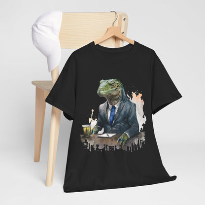 Reptilianin w garniturze - zimna krew w biznesie