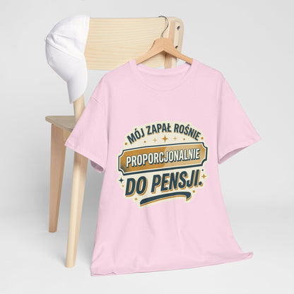 Mój zapał rośnie proporcjonalnie do pensji!