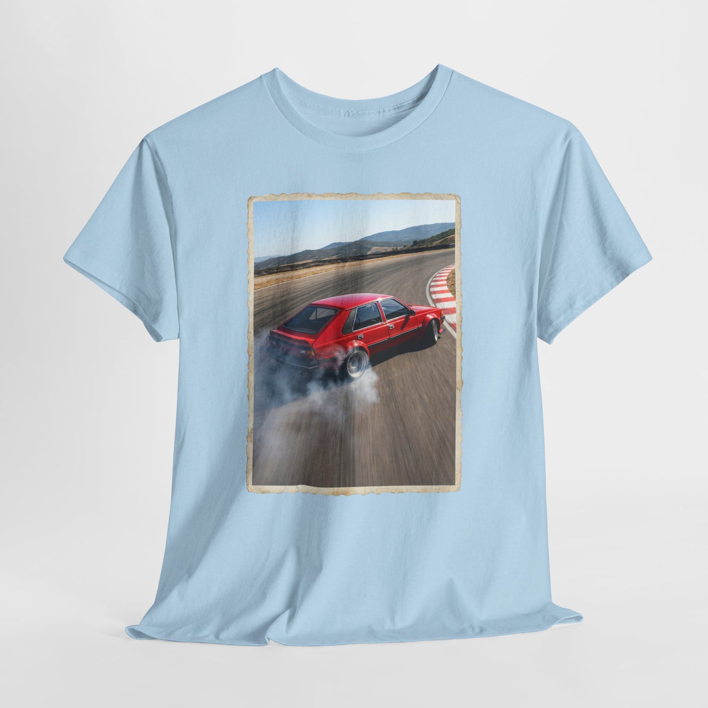 Polonez Drift - czerwony klasyk w dymie