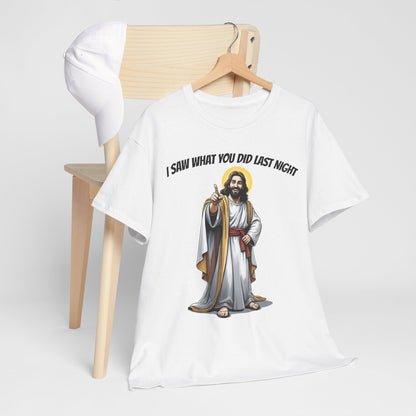 Widziałem co zrobiłeś zeszłej nocy... memiczny klimat z Jezusem