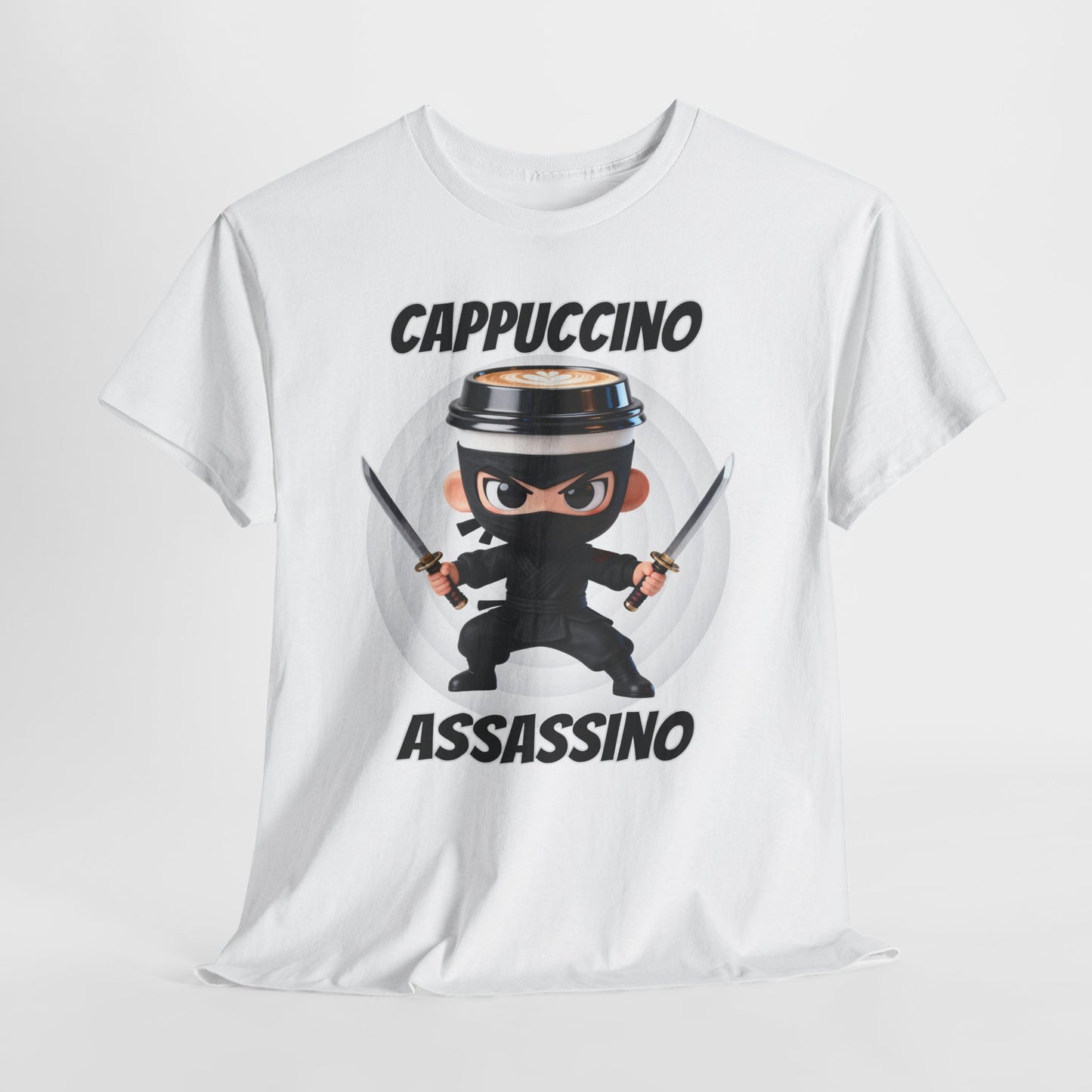 Cappuccino Assassino - koszulka z włoskim vibem - Italiano Brain Rot