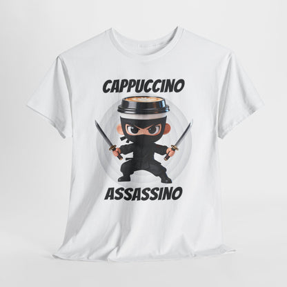 Cappuccino Assassino - koszulka z włoskim vibem - Italiano Brain Rot