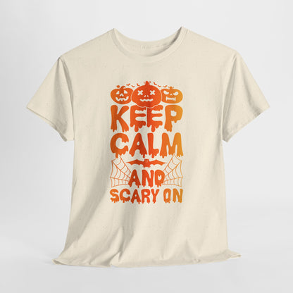 Keep Calm and Scary On - dynie na Halloween