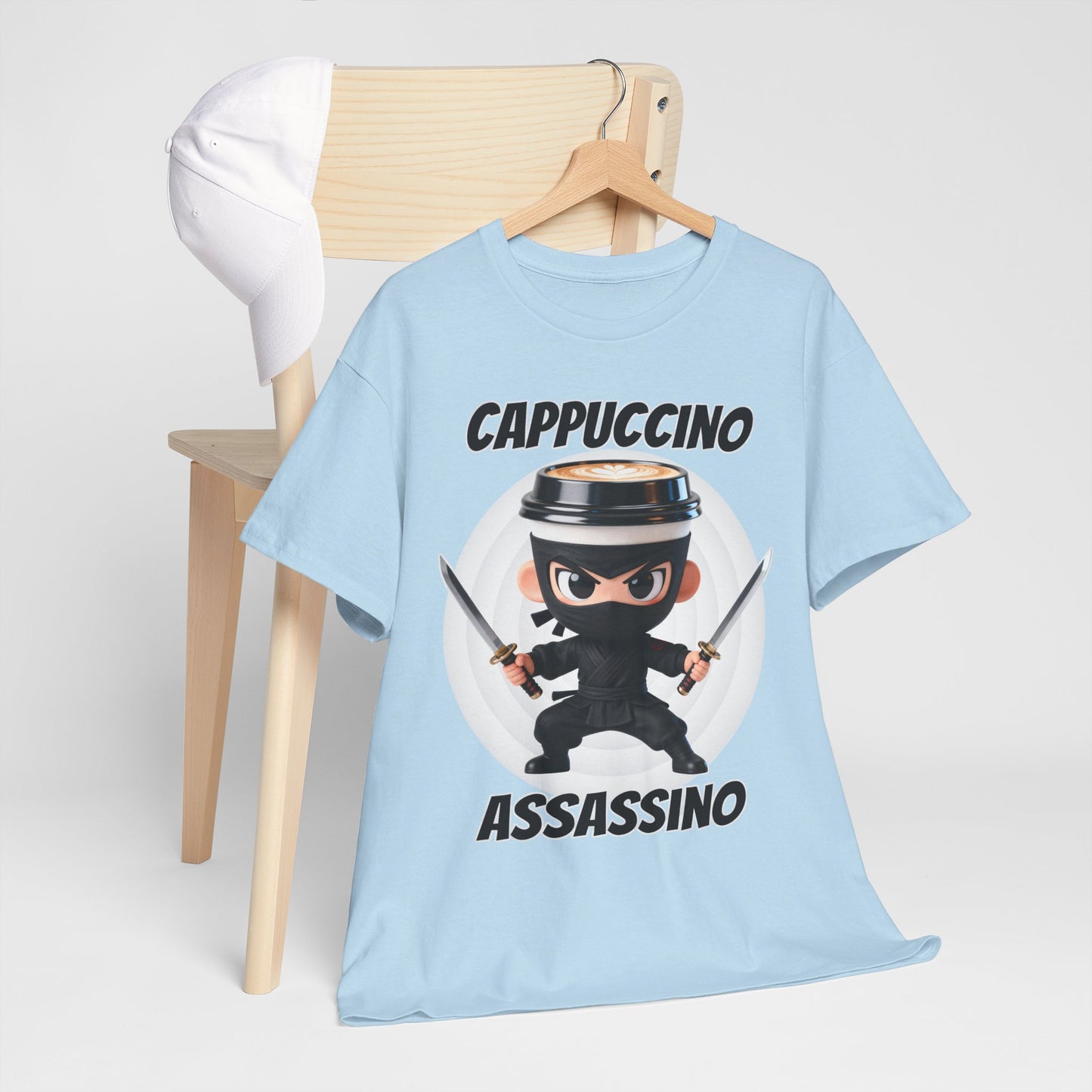 Cappuccino Assassino - koszulka z włoskim vibem - Italiano Brain Rot