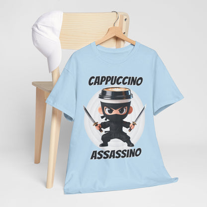 Cappuccino Assassino - koszulka z włoskim vibem - Italiano Brain Rot