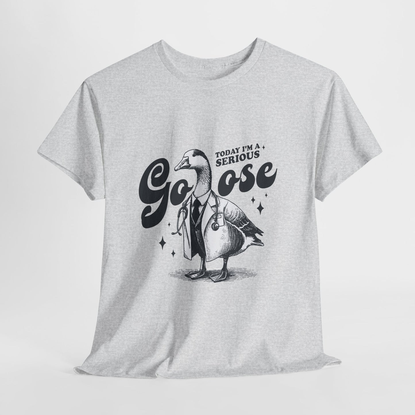 Today I'm a Serious Goose - gęś doktor