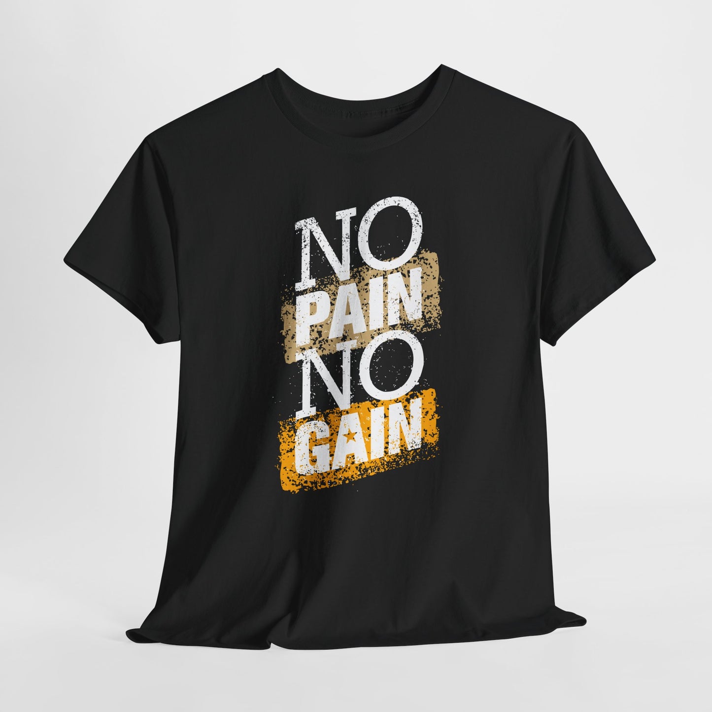 Koszulka No Pain No Gain - motyw treningowy