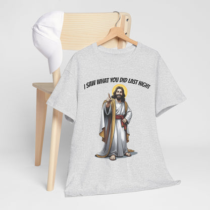 Widziałem co zrobiłeś zeszłej nocy... memiczny klimat z Jezusem