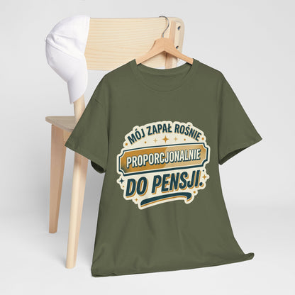 Mój zapał rośnie proporcjonalnie do pensji!