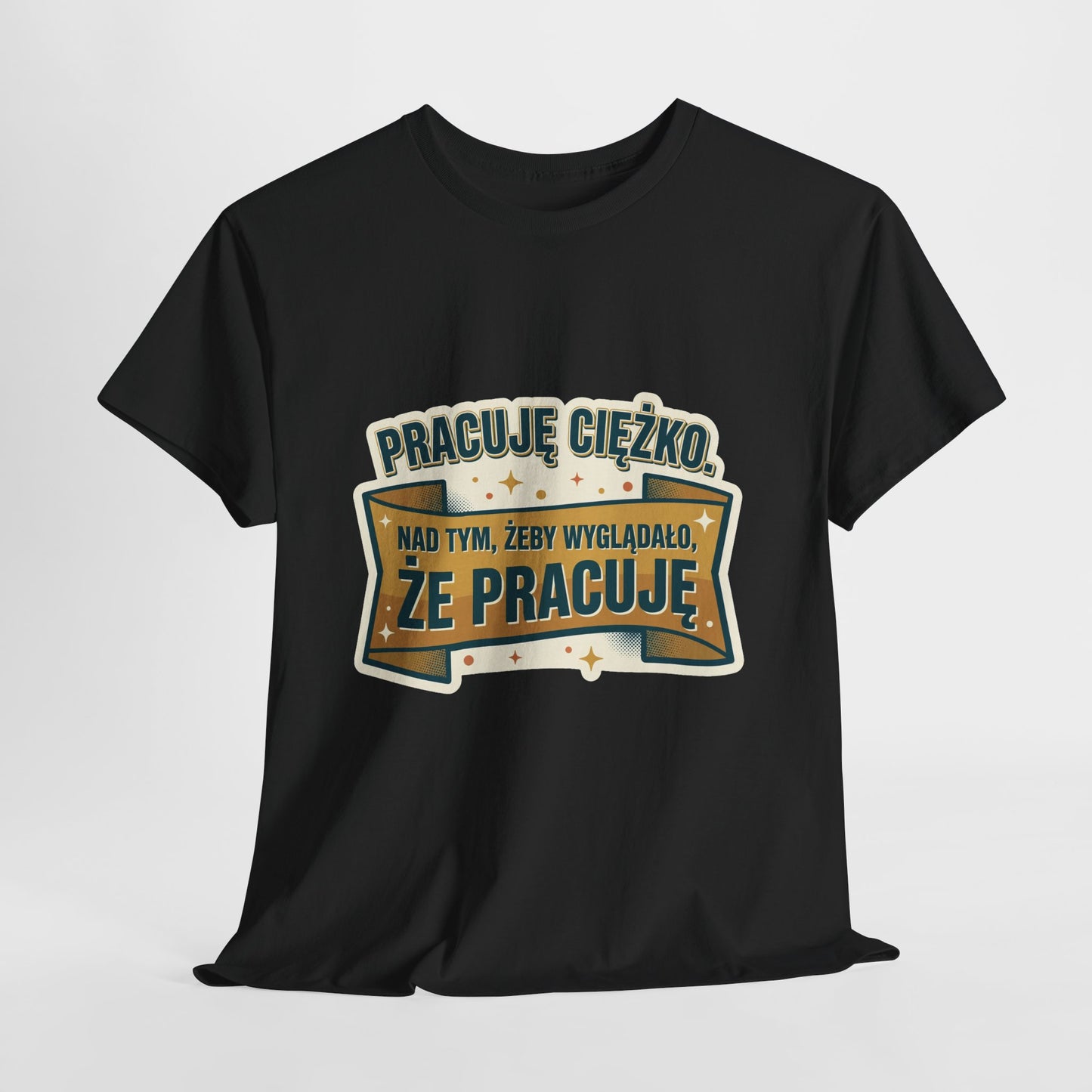 Pracuję ciężko… nad tym, żeby wyglądało, że pracuję.