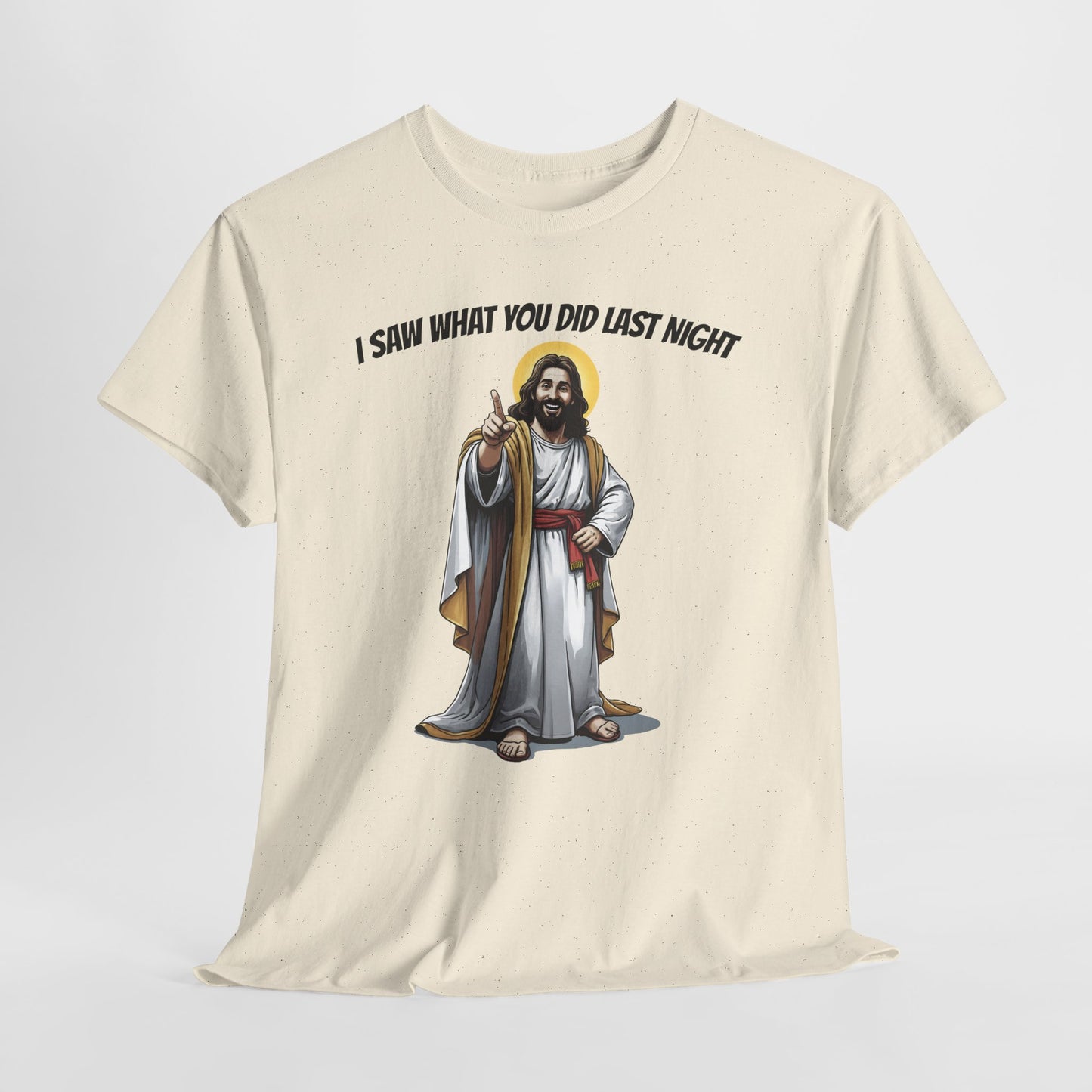 Widziałem co zrobiłeś zeszłej nocy... memiczny klimat z Jezusem