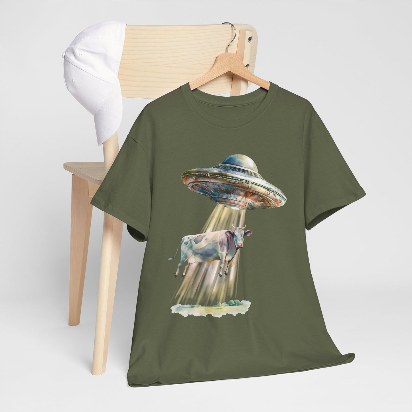 UFO - porwanie krowy przez kosmitów