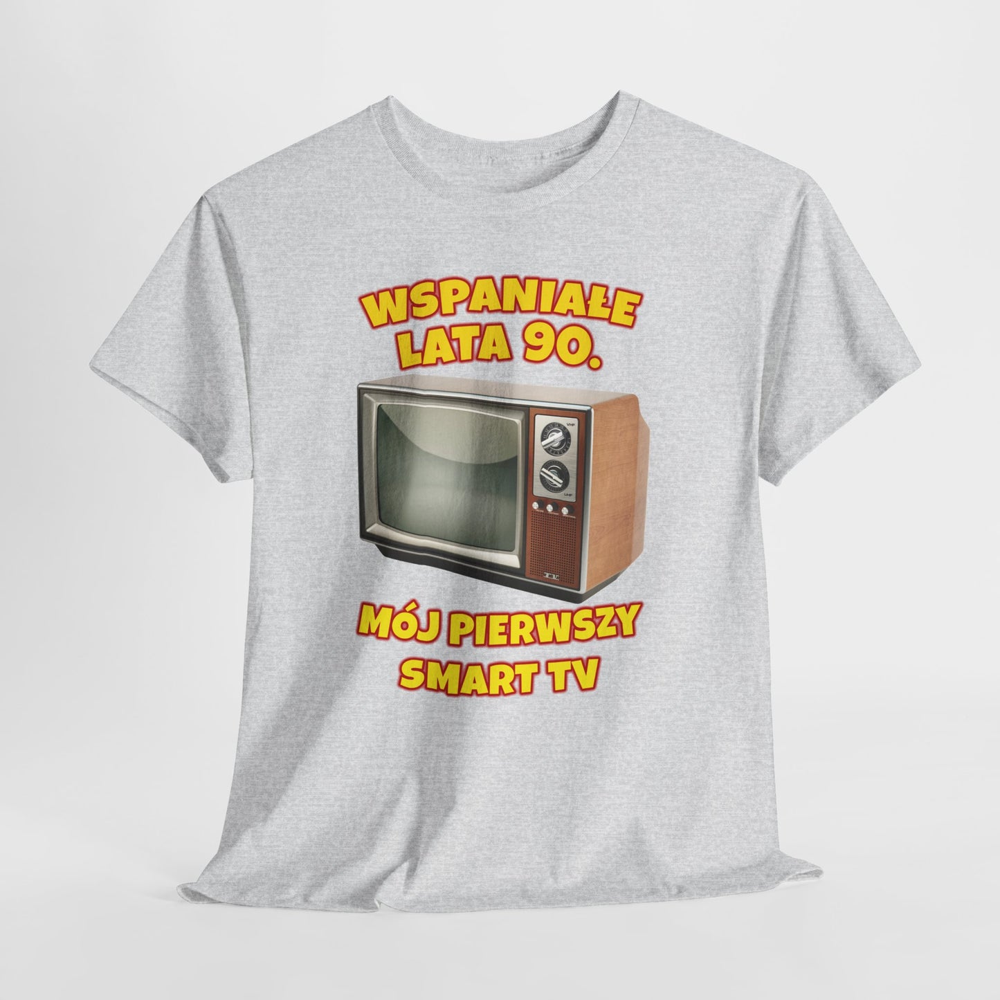 Mój pierwszy „smart TV” - wspaniałe lata 90. - koszulka retro
