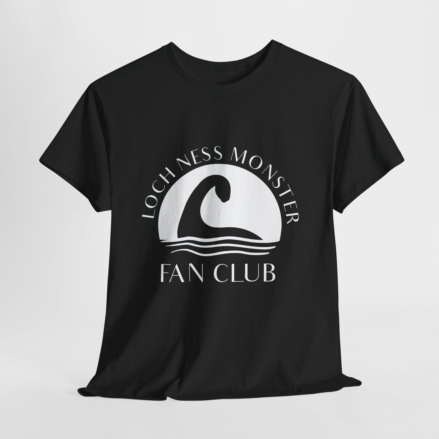 Fan Club potwora z Loch Ness – minimalistyczna koszulka fan klubu Nessie