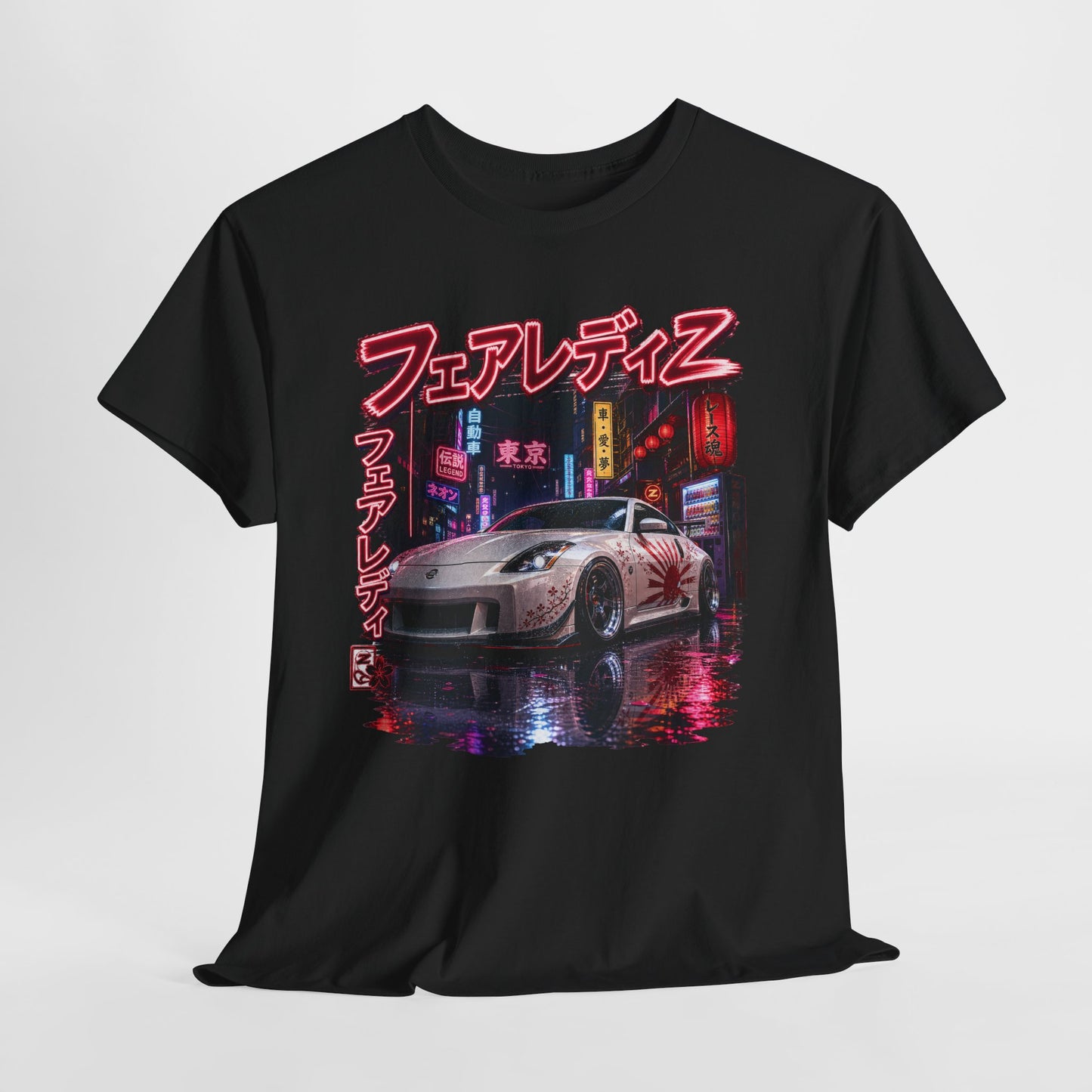 Nissan 350Z po zmroku