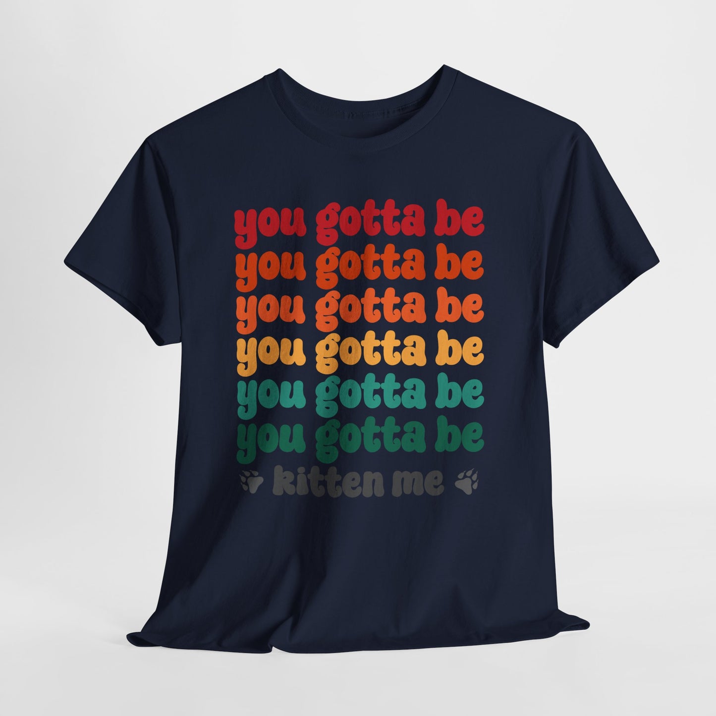You Gotta Be… Kitten Me - koci tekst w retro kolorach