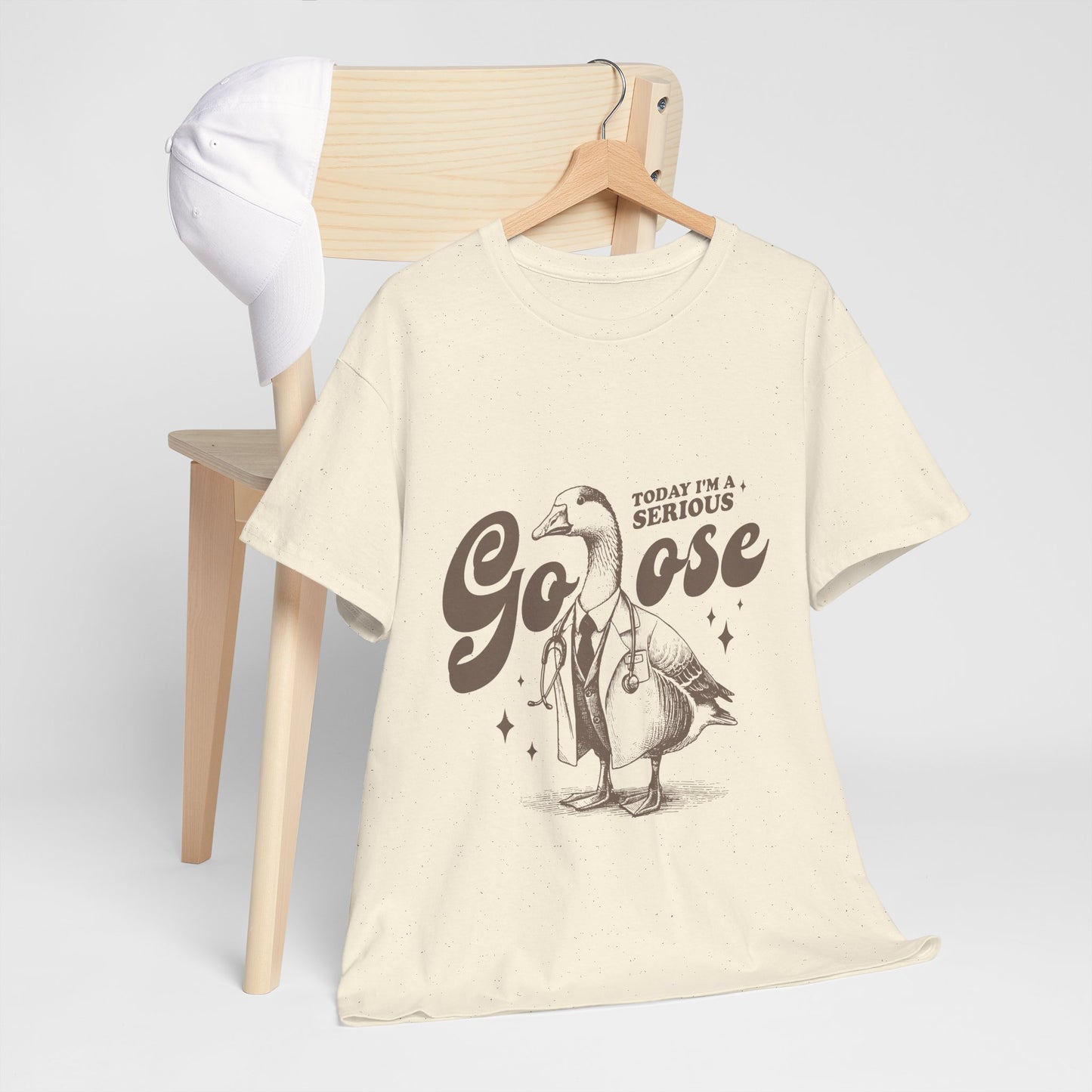 Today I'm a Serious Goose - gęś doktor