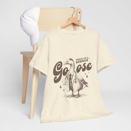 Today I'm a Serious Goose - gęś doktor