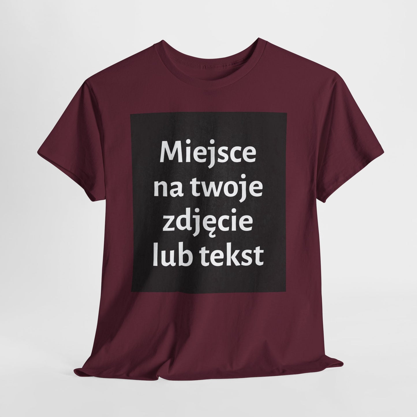 Personalizowana koszulka - przód i/lub tył - z naszą pomocą
