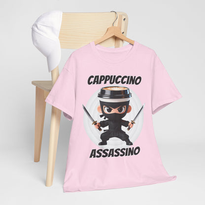 Cappuccino Assassino - koszulka z włoskim vibem - Italiano Brain Rot