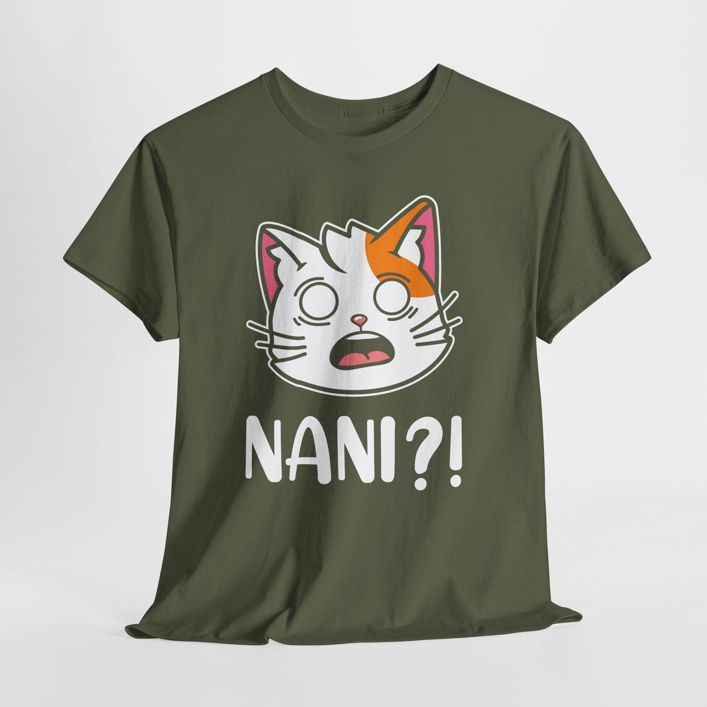 Koszulka NANI?! - zaskoczony kot anime NANI?!