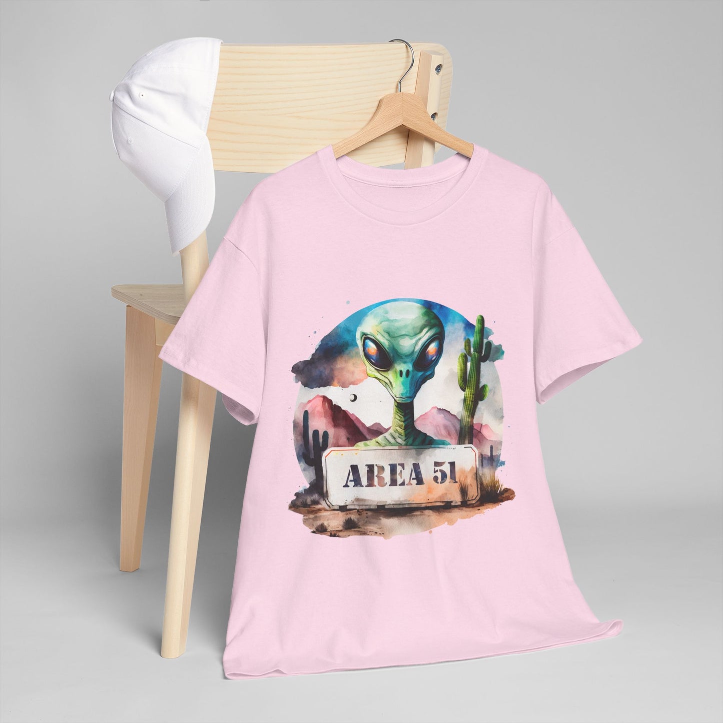 Area 51 - Strefa 51, Roswell – akwarelowy vibe