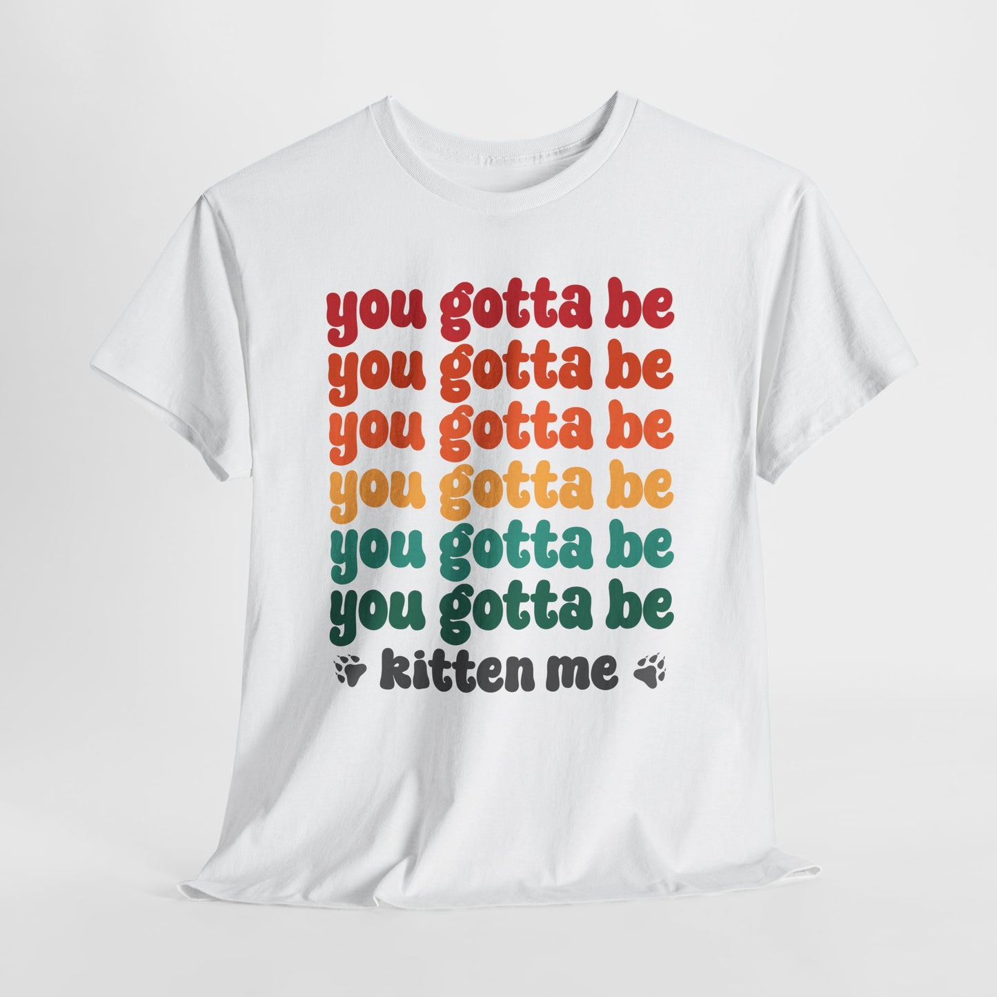 You Gotta Be… Kitten Me - koci tekst w retro kolorach