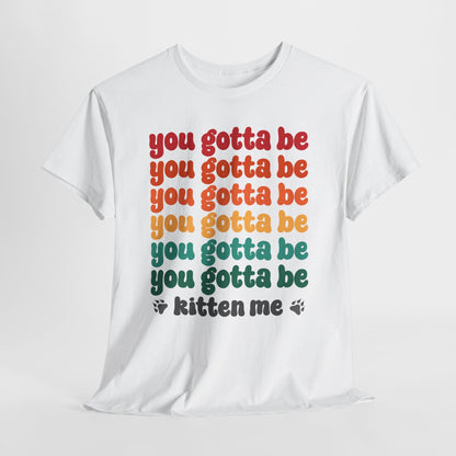 You Gotta Be… Kitten Me - koci tekst w retro kolorach