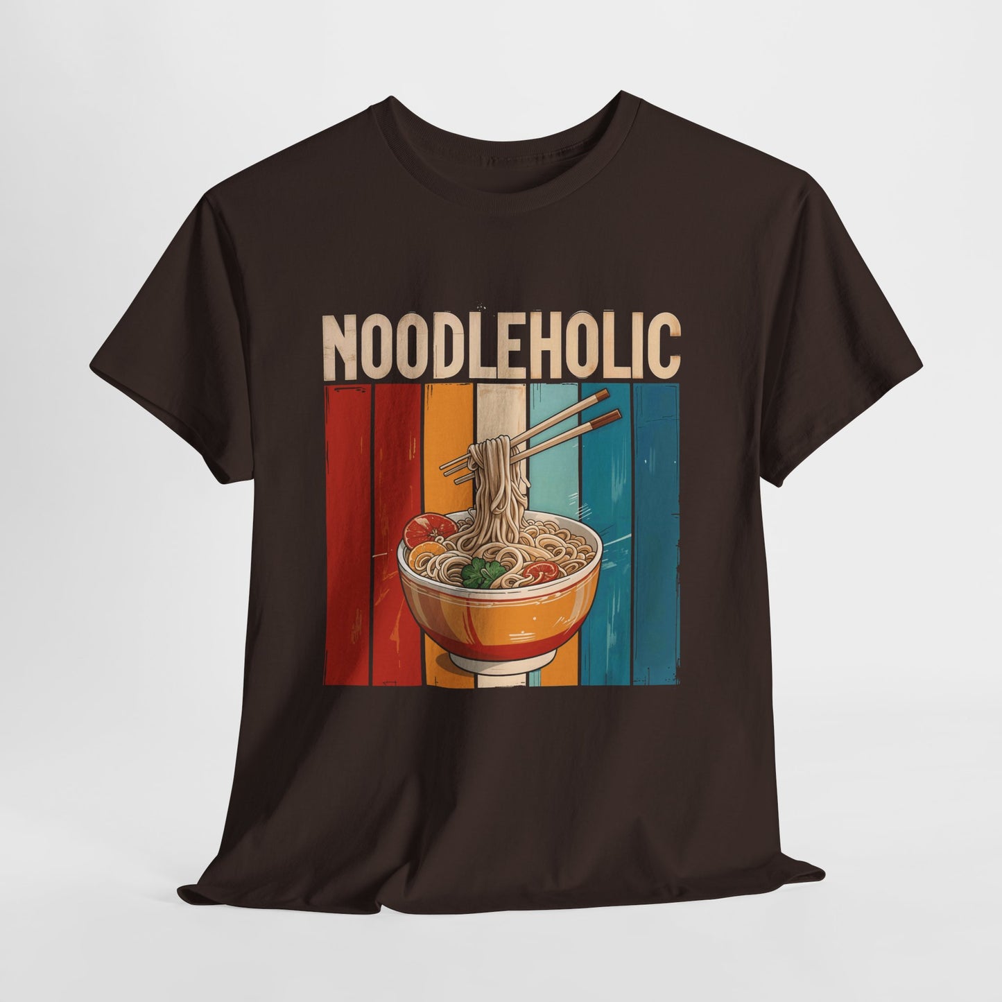 NOODLEHOLIC - koszulka z miską makaronu dla miłośników Ramen