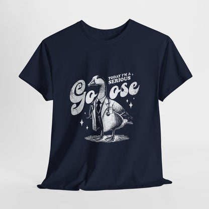 Today I'm a Serious Goose - gęś doktor