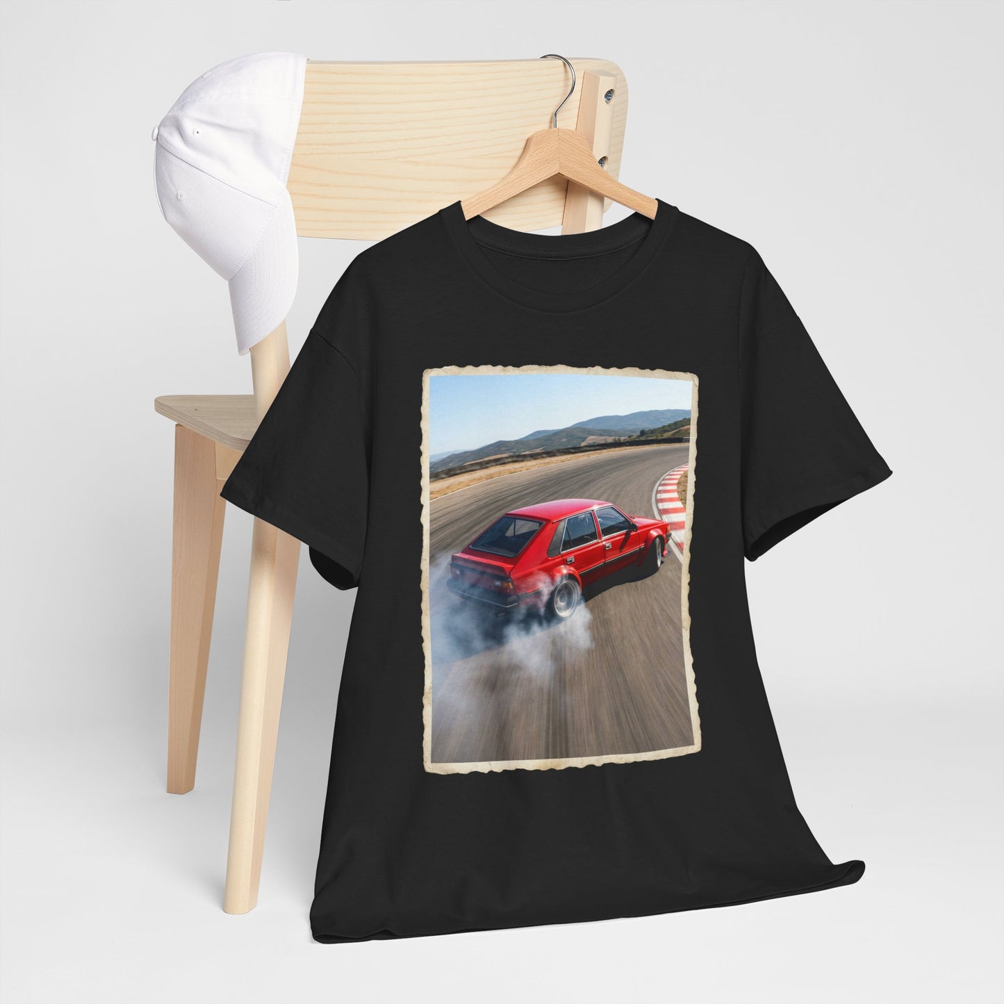 Polonez Drift - czerwony klasyk w dymie