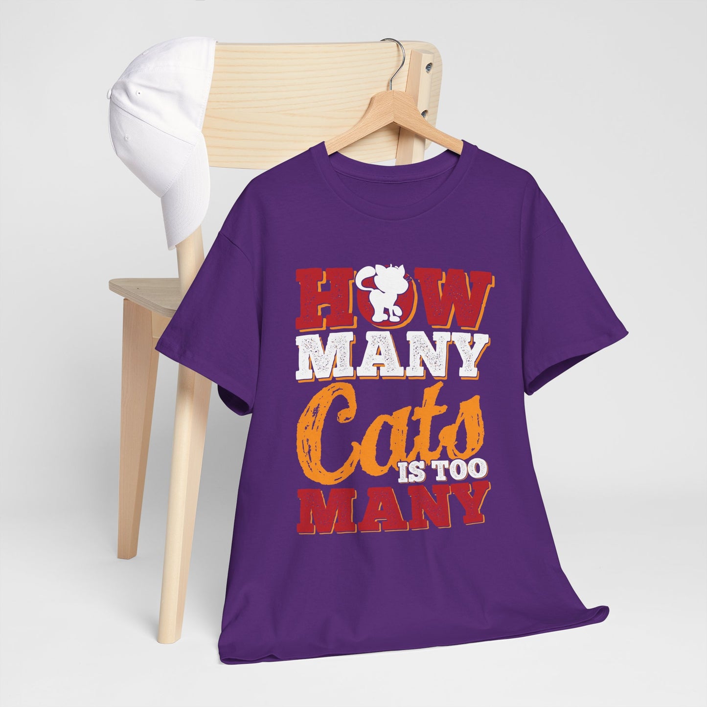 How Many Cats Is Too Many ? - zabawna koszulka dla kociary