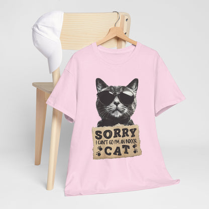 Przepraszam, nie mogę iść, jestem kotem domowym
