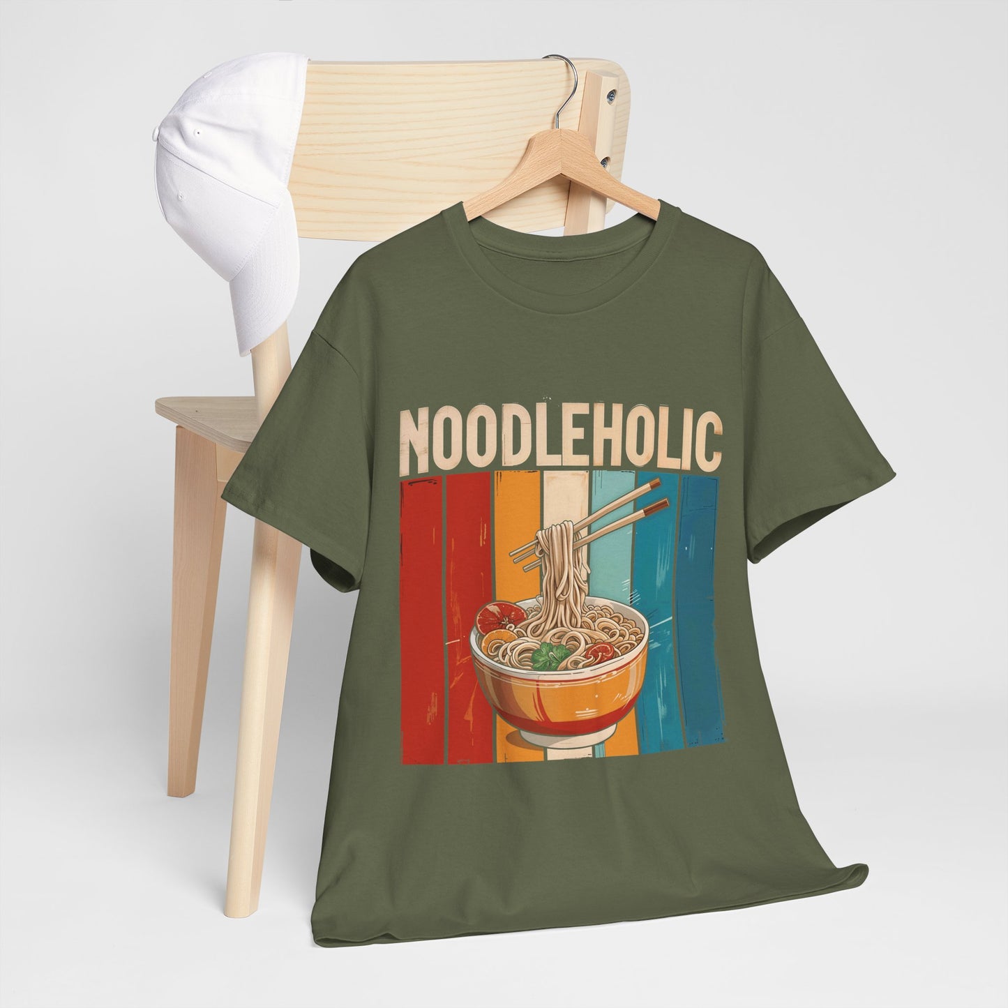NOODLEHOLIC - koszulka z miską makaronu dla miłośników Ramen
